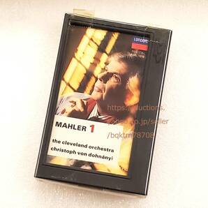 DCC音楽テープ MAHLER 1 the cleveland orchestra Christoph von Dohnnyiの画像1