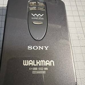 希少 SONY ソニー WALKMAN ウォークマン カセットプレーヤー カセットウォークマン ワイヤレスウォークマン リモコン WM-WX1 MDR-EW1W EXの画像5