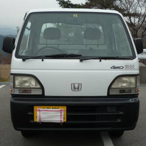 画像多数！兵庫県 ホンダ アクティ 4WD エアコン CD マニュアル5速 車検 令和6年10月23日迄 売切り！ 軽トラ の画像3
