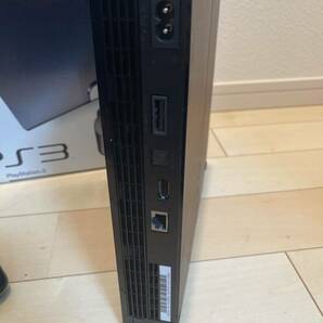 PS3 本体 チャコール・ブラック（CECH-2100A 120GB)本体 箱 コントローラー ジャンク品の画像7