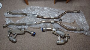 スカイライン 400R RV37 HKS スーパーターボマフラー VR30DDTT Super Turbo Muffler