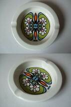 1960s Vintage / Peter Max / Ashtray / 灰皿 中 ５客 陶器製 当時物 ビンテージ中古品　ピーターマックス　_画像6