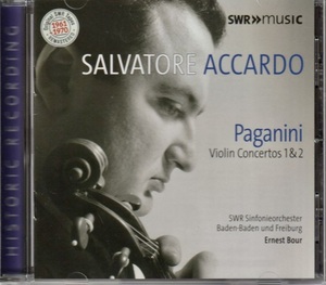 SALVATORE ACCARDO - PAGANINI ; VIOLIN CONCERTOS NO.1 & NO.2 SWR