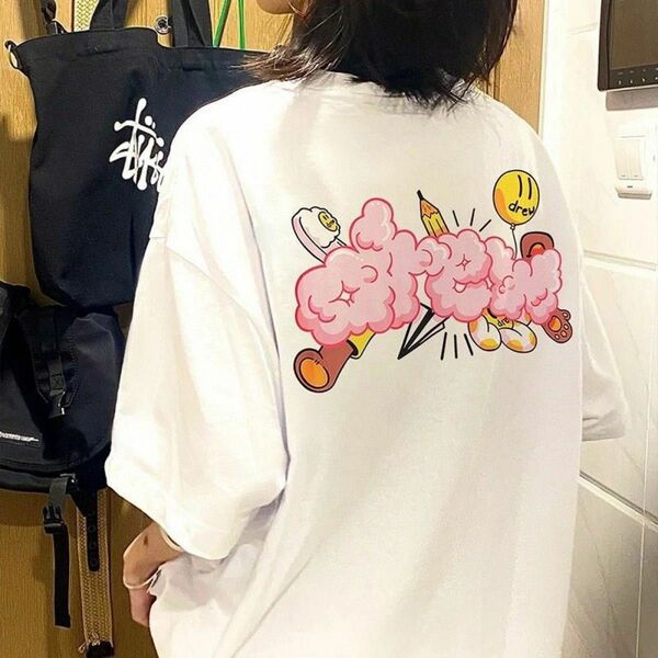 【新品未使用】Drew House 半袖Tシャツ　Mサイズ ホワイト