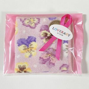 LOVERARY BY FEILER◆ラブラリーパンジー◆ハンカチ◆新品