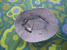 春夏物 AIGLE エーグル 帽子 キャップ 日本製 サイズL/実寸57.5cm 綿47 ポリエステル53 USEDキレイ キャンプ アウトドア_画像7