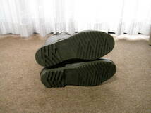 AIGLE エーグル ラバーレインブーツ 長靴 カーキ サイズ37/23.5cm FRANCE製 使用少ないキレイ 雨具 キャンプ アウトドア フランス製_画像5