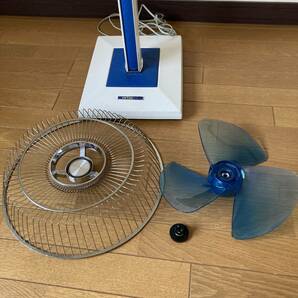 昭和レトロ★HITACHI S-627 大型リビング扇風機 30cm STAND FAN★良品の画像9