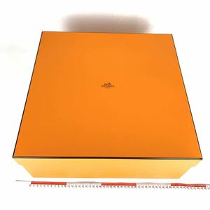 HERMES エルメス 空箱 088 43×43×17ガーデンパーティ バッグ用 鞄 BOX 空き箱 ボックス 保存箱 オレンジ 