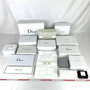 Dior クリスチャンディオール 空箱 BOX 空箱14点 保存袋 1点 まとめ アクセサリー ギフトボックス 限定デザイン 含む 
