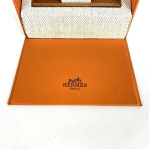HERMES エルメス ウォッチケース 時計ケース 空箱 BOX ボックス オレンジ 2個セット 11×11×7の画像5