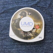 PSP送料一律200円　メダルオブオナーヒーローズ　ディスクのみ_画像1