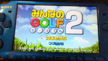 PSP送料一律200円　みんなのゴルフ　みんなのGOLF２　ディスクのみ_画像3