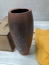 花器 花瓶　共箱付き　未使用品_画像7