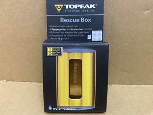 TOPEAK Rescue box Gold комплект для ремонта проколотой шины новый товар не использовался 