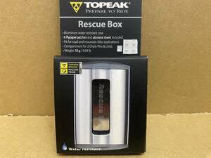 TOPEAK Rescue box серебряный комплект для ремонта проколотой шины новый товар не использовался 