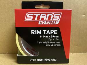 Stan’s NoTubes チューブレスレディ　リムテープ　10yd (9.1m) x 39mm スタンズ