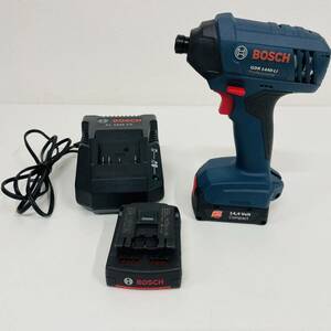 BOSCH GDR 1440-LI battery impact driver simple operation verification battery 2 piece Bosch rechargeable cordless [10758]