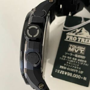 新品未使用 107800円 CASIO PROTREK PRW-6100YT-1JF プロトレック 腕時計 カシオの画像3