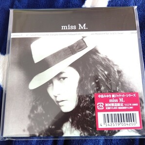 《初回製造限定》【美品】中島みゆき『miss M.』２００８年紙ジャケット盤。