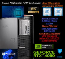 超特価★新品RTX4060搭載!!画像生成Ai＆4K動画編集最適★超爆速Core i9-11900K超!!怒涛の72CPU-ベンチ：39189/DDR4-128GB/NVMeSSD2TB_画像1