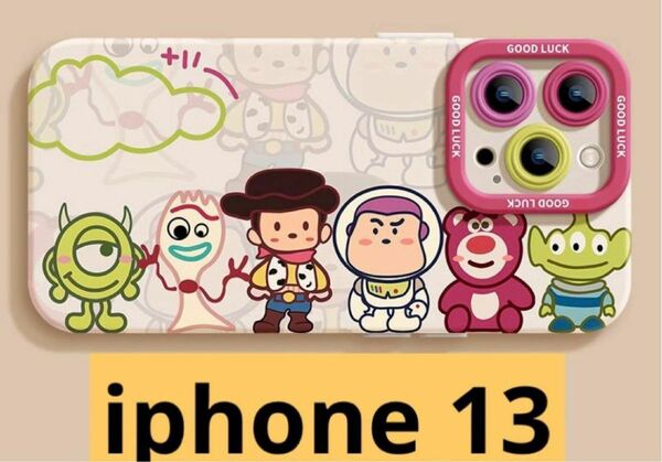 スマホケース　iphone 13対応　漫画　かわいい