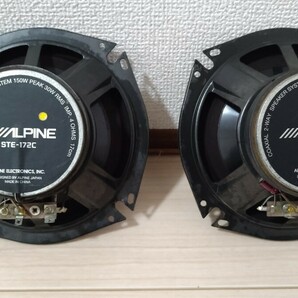 アルパイン ALPINE！ STE-172C！ コアキシャル2WAY！150Wの画像4