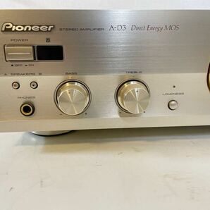 パイオニア PIONEER A-D3 プリメインアンプ リモコン付き 2009年製の画像2