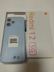 Xiaomi Redmi 12 5G スカイブルー 128GB SIMフリー XIG03