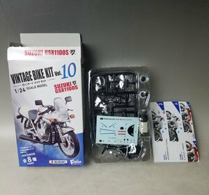 H653ef toys 1/24 Vintage bike kit SUZUKI GSX1100S half finished assembly kit #8