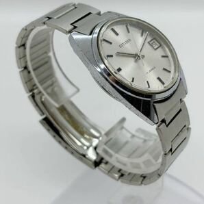 CITIZEN シチズン 腕時計 JEWELS カレンダー メンズ腕時計 自動巻き シルバー 4-200381 KHHの画像3