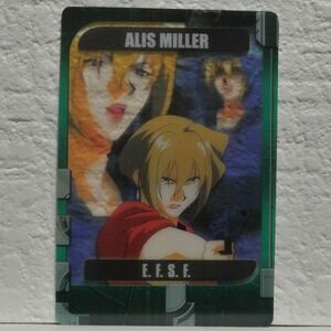 中古■ALIS MILLER アリス ミラー ガンダムカード GUNDAM トレーディングカードMORINAGA TRADING CARD森永食玩おまけ■i良品生活おひさま堂