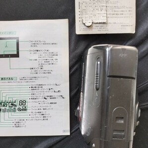 【オマケ多数】京セラ サムライ KYOCERA SAMURAI コンパクトフィルムカメラ1台 電源確認済ジャンク+取り扱い説明書1冊+2CR5リチウム電池2個の画像5