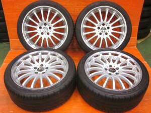 【Y4】レクサス LSに☆カールソン Carlsson CR 1/16 20インチ 8.5J +35/9.5J +40 PCD120 5H φ60mm HANKOOK/JOYROAD 245/40R20 275/35R20