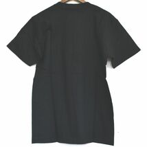 GDC ジーディーシー 綿100% 半袖Tシャツ 丸首 0-RAMA コットン 男女兼用 ユニセックス メンズSサイズ 黒 送料無料 A371_画像3
