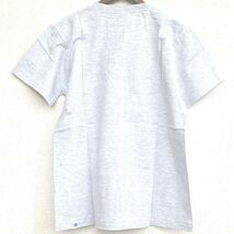 GDC ジーディーシー 半袖Tシャツ 丸首 ALeX2 コットン 男女兼用 ユニセックス メンズSサイズ グレー 送料無料 A389_画像3