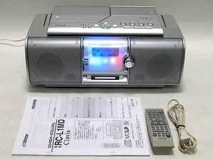 ビクター 高性能 高音質 CD/MDラジカセ RC-L1MD 動作品 (K45)