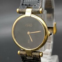 カルティエ Cartier 腕時計 不動品 18（マストヴァンドーム 925） レディース 1315449_画像1