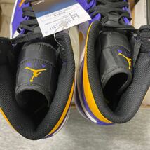 NIKE AIR JORDAN 1 MID LAKERS ジョーダン1 レイカーズ_画像5