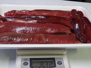 天然鹿肉　捕れたて　ヒレ肉　その他　８３２ｇ　　同梱可能