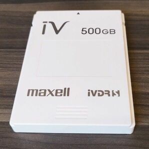 マクセル　 maxell　日立　HITACHI　IVDR　カセットハードディスク　IVDR-s　500GB　純正品　iV　HDD