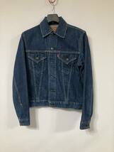 リーバイス Levi's ジージャン 3rd デニムジャケット 復刻 BIG E 71557 サイズ38 日本製_画像1