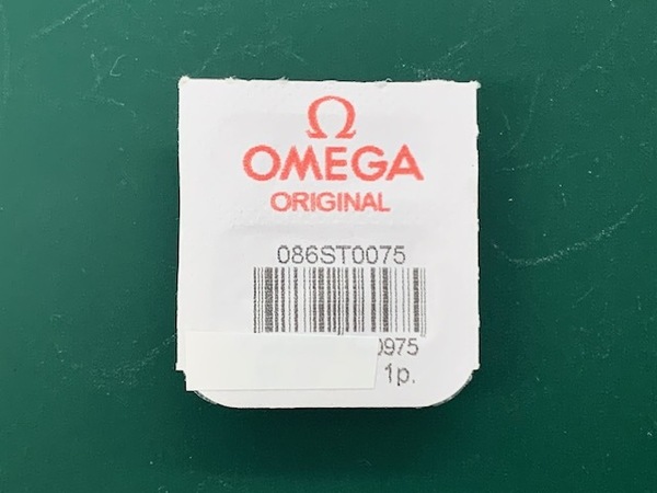 新品　純正品 OMEGA　オメガ　シーマスターダイバークロノ用 086ST0075プッシャー　（TO２４０２3）　送料無料