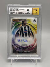 【100枚限定 鑑定済 BGS 8/10】2023 Topps Ageless Alchemy パヴェル・ネドヴェド Pavel Nedved 直筆サインカード Juventus Auto_画像1