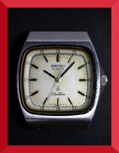 セイコー SEIKO シルバーウェーブ SILVER WAVE クォーツ 3針 8221-5020 男性用 メンズ 腕時計 x412 稼働品