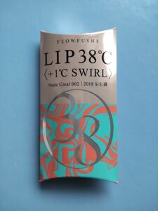 フローフシ リップ グロス 口紅 LIP38℃ ＋1℃ SWIRL Nude choral 002 FLOWFUSHI UZU