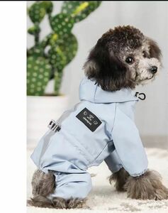 犬用 M レインカバー レインコート 犬服 ペット服