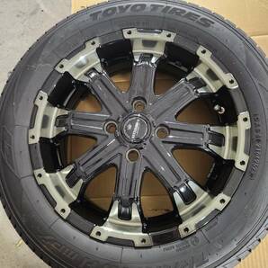 ロクサーニ バトルシップ4 15×5J+45 4H PCD100 TOYOトランパスmp7 165/65R15 4本セットの画像3