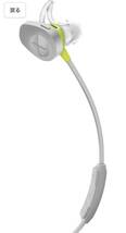 1円スタート 新品未使用未開封品 Bose SoundSport Wireless Headphones, Citron イヤホン イエロー [並行輸入品]_画像9