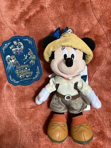 ミニー　ジャングルクルーズ ディズニーランド 41周年　ファンタジースプリングスのシール　1枚付き